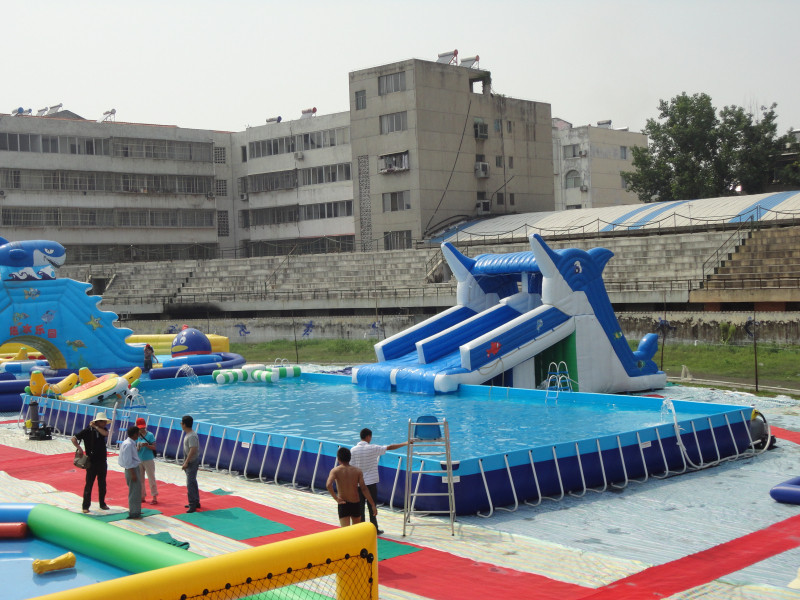 pool steel frame