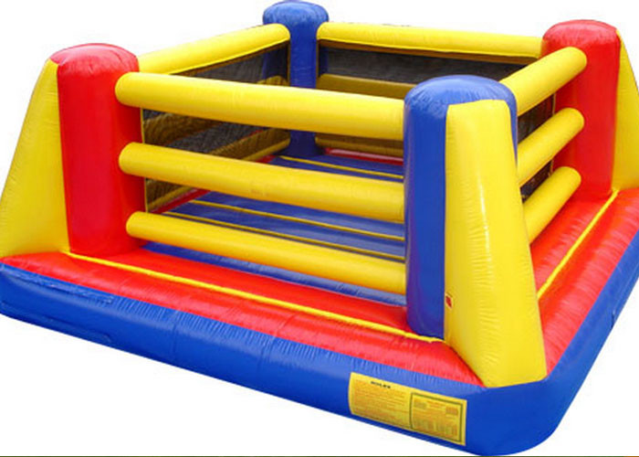 Outdoor inflatable Attractive Bouncy Inflatable Boxing Ring, inflatable wrestling ring