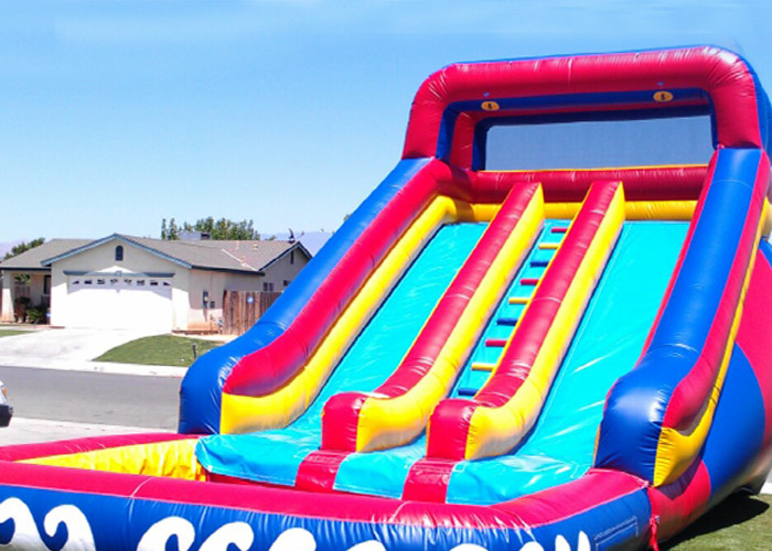 adult inflatable slides