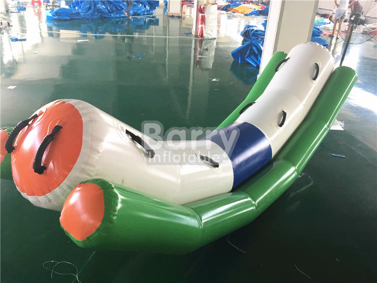 Commercial Grade Inflatable Toys Water Teeter Totter Seesaw For 4