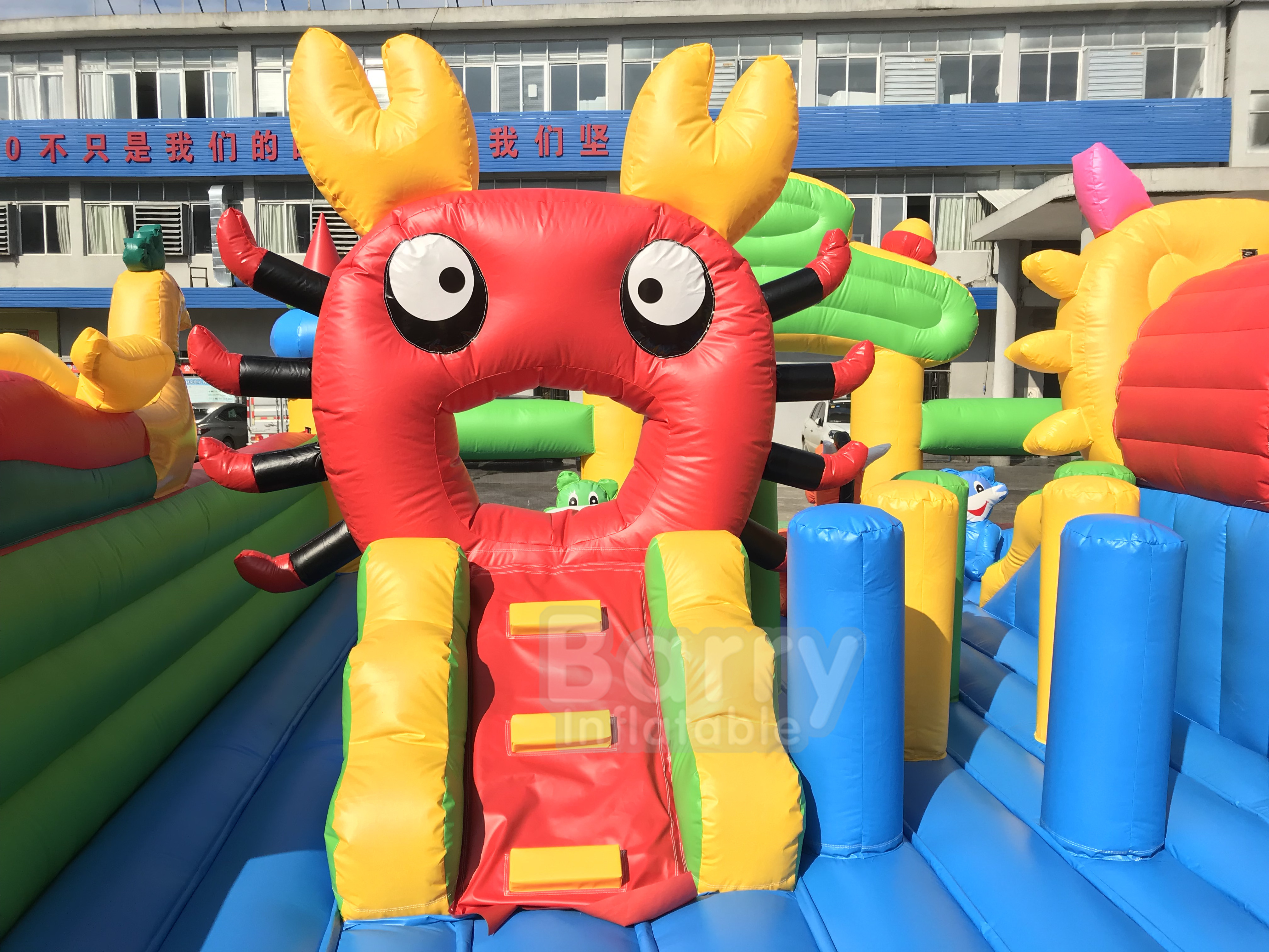 commercial inflatable playground