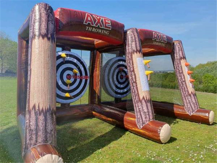 axe throwing inflatable