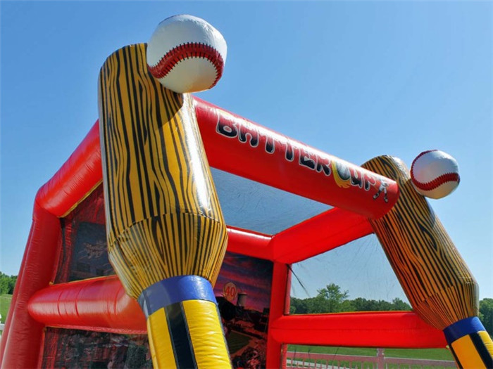 Outdoor Inflatable Baseball Batting Cage Batter Up Inflatable Baseball