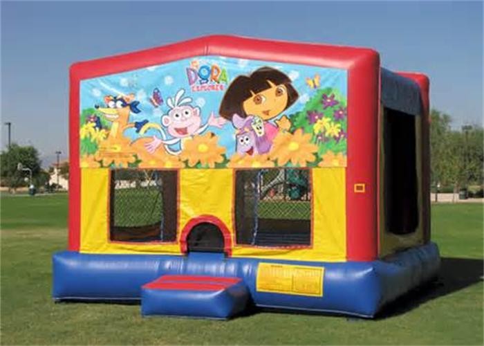 Professional Dora Inflatable Bouncer Princess Bounce House For Party