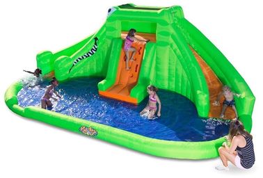 Mini Inflatable Water Park , Funny Inflatable Floating Water Park Playground