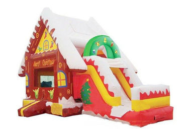 Big Festival Inflatable Bounce House Slide Combo Bouncer Jumping House For Christmas