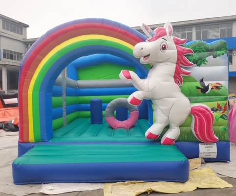 Fun Party Jumping Castle Inflatable Bouncer House For Backyard Mall