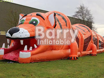 PVC Material Multi-Function Animal Themed Obstacle Course Games For Kids / Adults