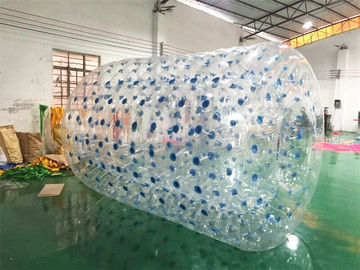 PVC Tarpaulin Inflatable Water Toys , Orb Water Roller Ball 2.4 * 2.2 * 1.8M