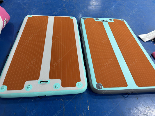 3×1.8x0.15m Customized Size Color Available Inflatable Floating Dock For Yacht Leisure