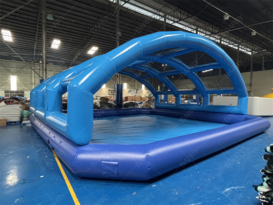 Waterproof Inflatable Pool Cover PVC Dome Roof Tent For Backyard Party Events