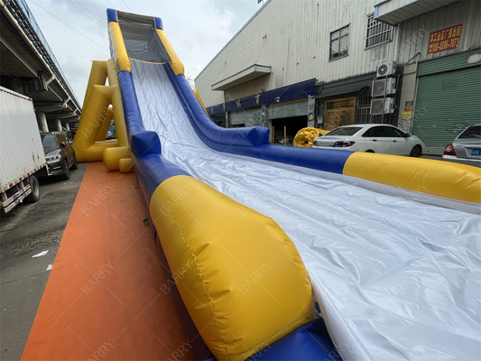 Commercial Giant Inflatable Water Slide 30x10.6m PVC for Theme Parks