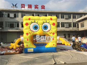 Removable Theme Kids Jumper Playground Inflatable Spongebob Jumping Bouncer For Party Rental