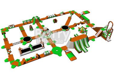 Giant Safety Ultimate Inflatable Floating Water Park For Entertainment