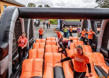 Brazil Successful Case Outdoor Obstacle Course Inflatable 5k Obstacle for Adult