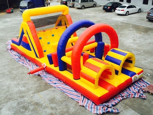 10x4x3.5m Inflatable Obstacle Course Amusement Park Kids Bouncer Castle