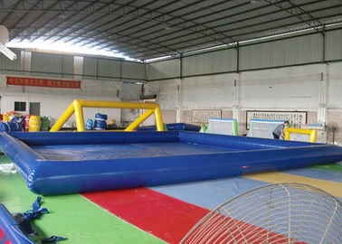 Indoor Rectangular Kids Portable Water Pool , Blow Up Swimming Pool