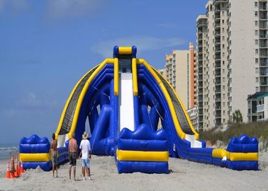 Amazing Large Inflatable Slide / Giant Inflatable Pool Slide For Child