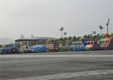 Durable Inflatable Obstacle Course , Inflatable Obstacle Game From China