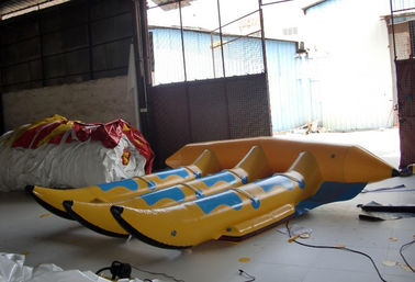 Floating Inflatable Water Toys , 6 Seats 0.9mm PVC Inflatable Flyfish for Water Game