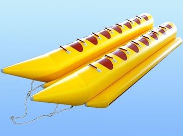 Customized Durable Inflatable Fly Fish Banana Boat / Toy Inflatable Boat