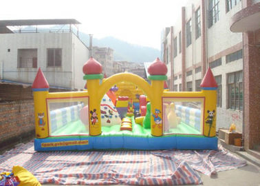 EN71 Large PVC Tarpaulin Inflatable Bouncy Castle For Children Games