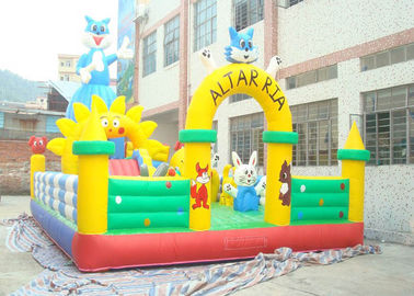 Large Plato PVC Tarpaulin Adult Inflatable Bouncer With Jumping Castle