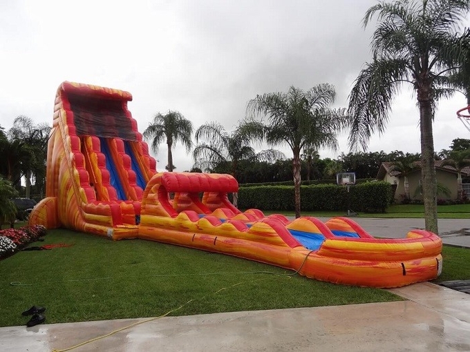 adult inflatable slides