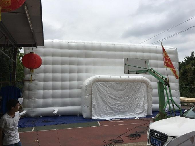 Durable Super Giant Inflatable Tent White Air Building Structure For
