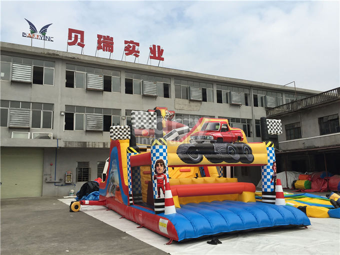 Water-Proof Inflatable Obstacle Course / Inflatable Outdoor Play Equipment