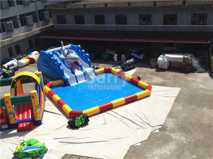 Outdoor Big Amazing Portable Blast Sharp Slide Inflatable Floating